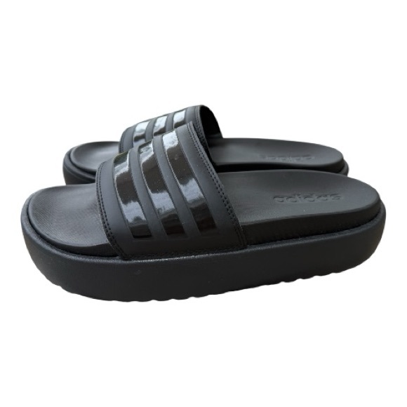 Adidas Adilette Platform Slides NWOT - Picture 5 of 8
